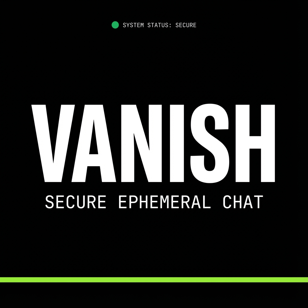 Vanish | Secure Ephermal Private chat